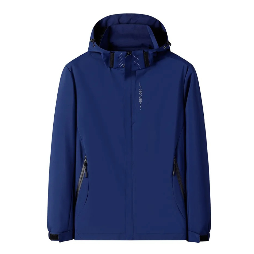 Hommes - Veste Windbreaker - Polyester durable - Imperméable avec Capuche - Protection Contre le Vent