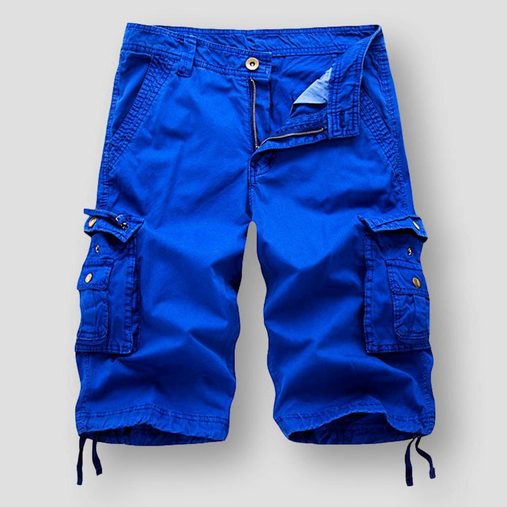 Homme - Pantalon cargo court - Coton Style Trail Blazer confortable - Idéal pour les aventures en plein air