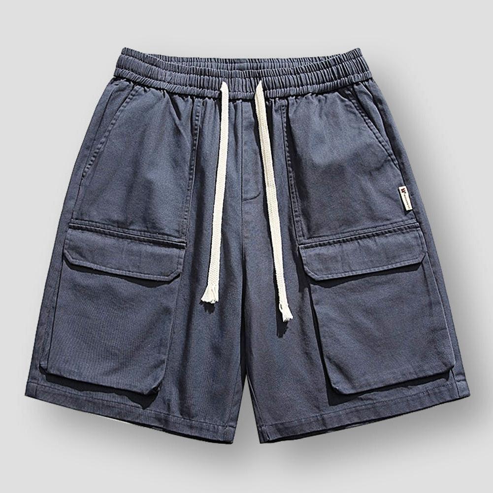 Hommes - Short Confort - Tissu Doux Comme la Neige - Tenue Décontractée Élégante pour un Confort Quotidien