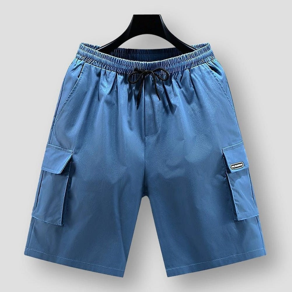 Hommes - Short Cargo - Léger et confortable - Idéal pour les aventures estivales - Style décontracté