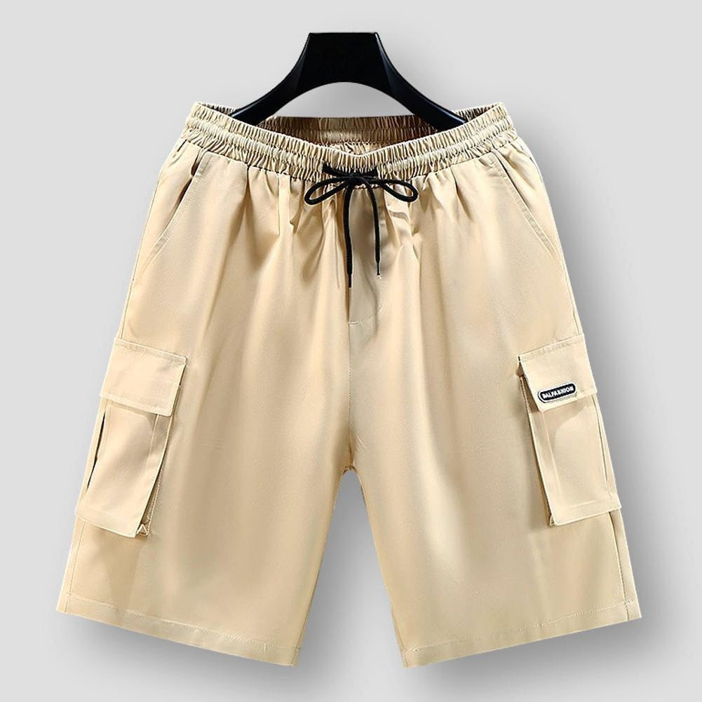 Hommes - Short Cargo - Léger et confortable - Idéal pour les aventures estivales - Style décontracté