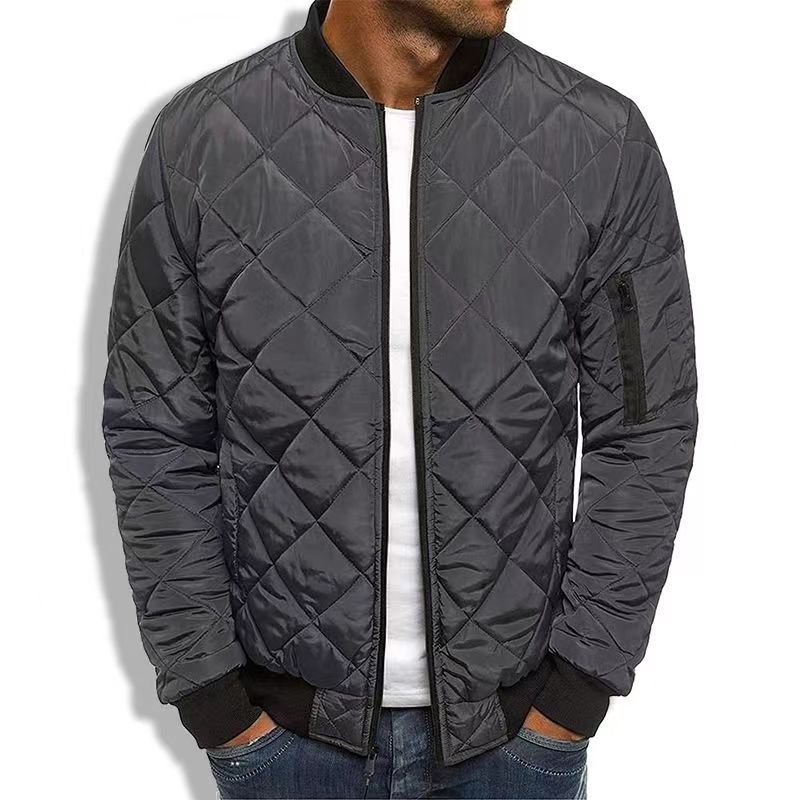 Hommes - Blouson bombardier léger - Tissu durable - Matelassé confort - Veste tendance pour un style décontracté