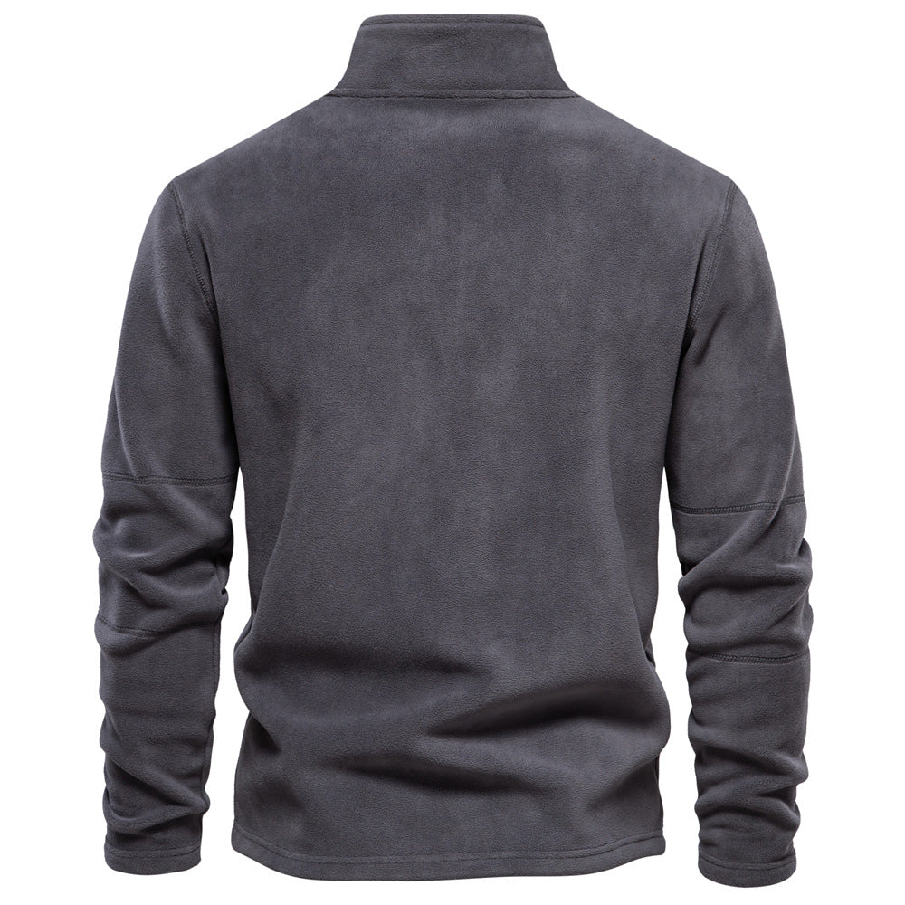 Hommes - Pull - Polaire douce - Confort chaud et élégant - Vêtements d'hiver stylés
