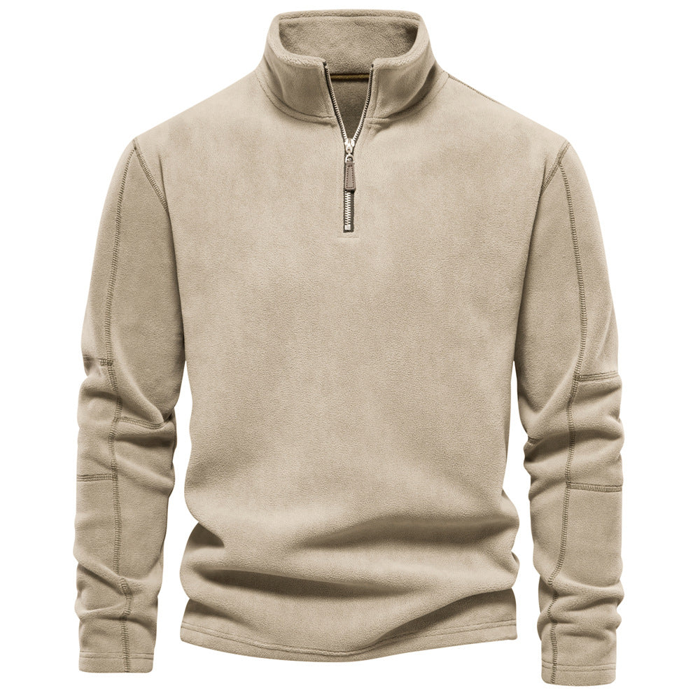 Hommes - Pull - Polaire douce - Confort chaud et élégant - Vêtements d'hiver stylés