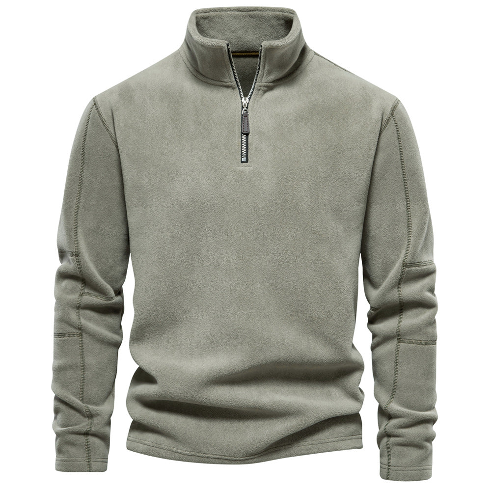 Hommes - Pull - Polaire douce - Confort chaud et élégant - Vêtements d'hiver stylés