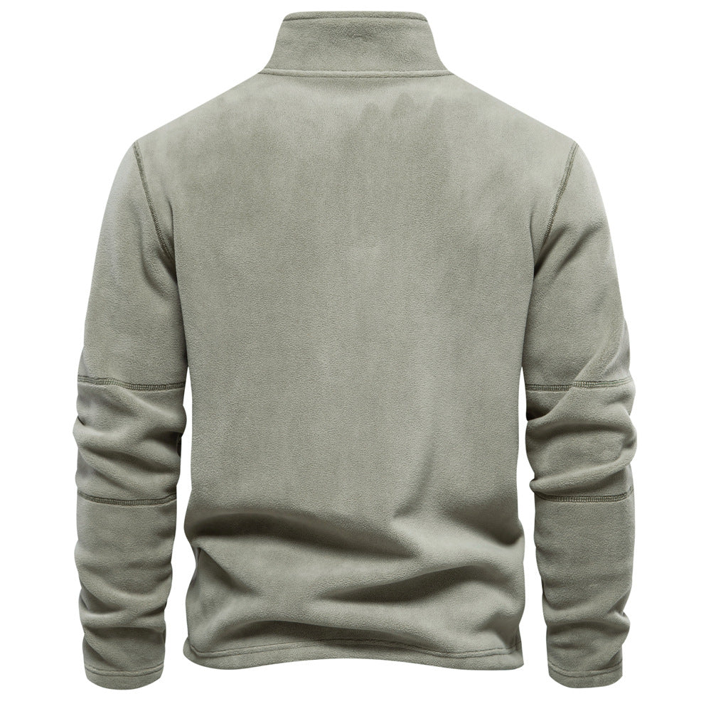 Hommes - Pull - Polaire douce - Confort chaud et élégant - Vêtements d'hiver stylés