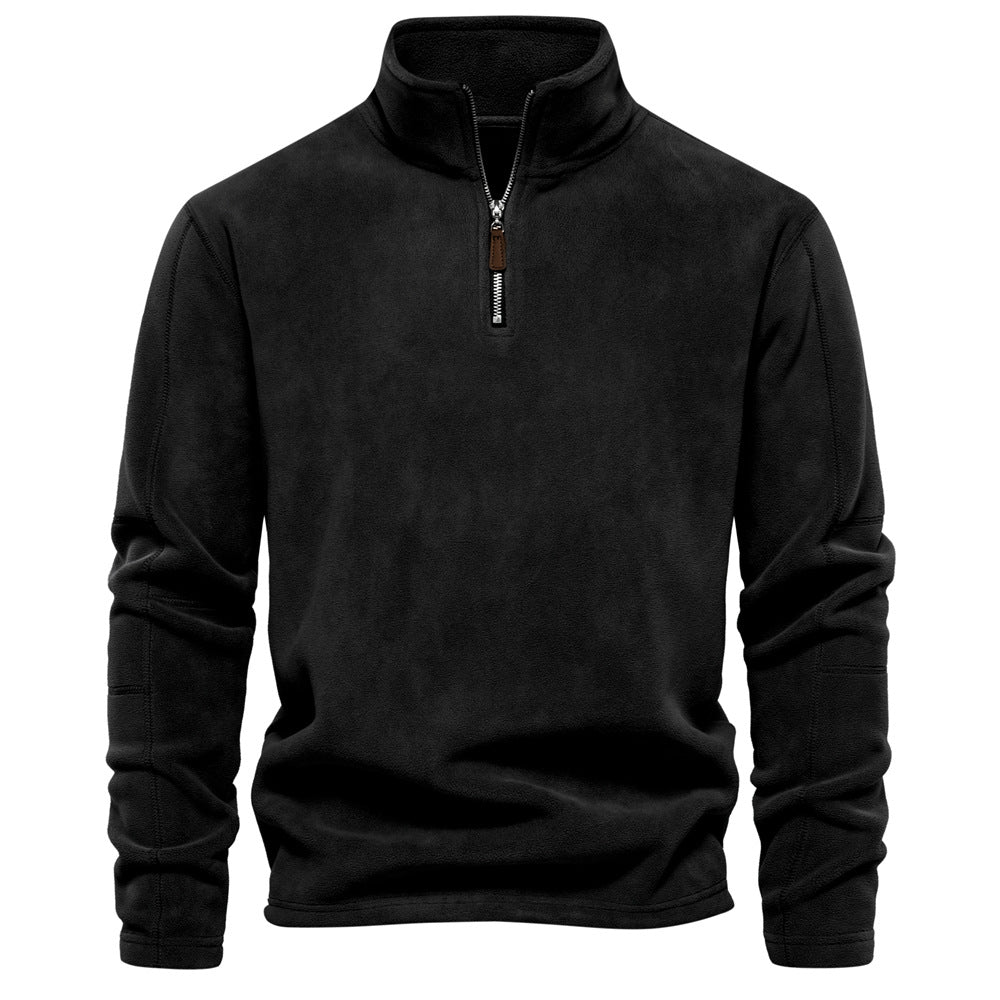 Hommes - Pull - Polaire douce - Confort chaud et élégant - Vêtements d'hiver stylés