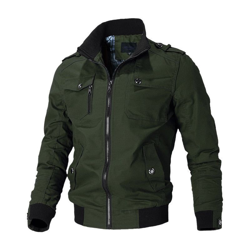 Hommes - Veste bombardier - Matériaux de haute qualité - Légère d'été - Confortable et tendance - Veste estivale idéale
