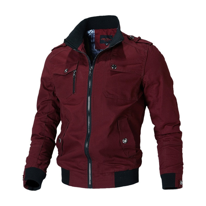 Hommes - Veste bombardier - Matériaux de haute qualité - Légère d'été - Confortable et tendance - Veste estivale idéale