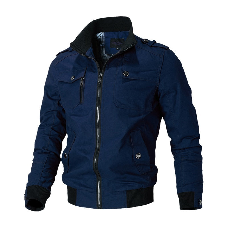 Hommes - Veste bombardier - Matériaux de haute qualité - Légère d'été - Confortable et tendance - Veste estivale idéale