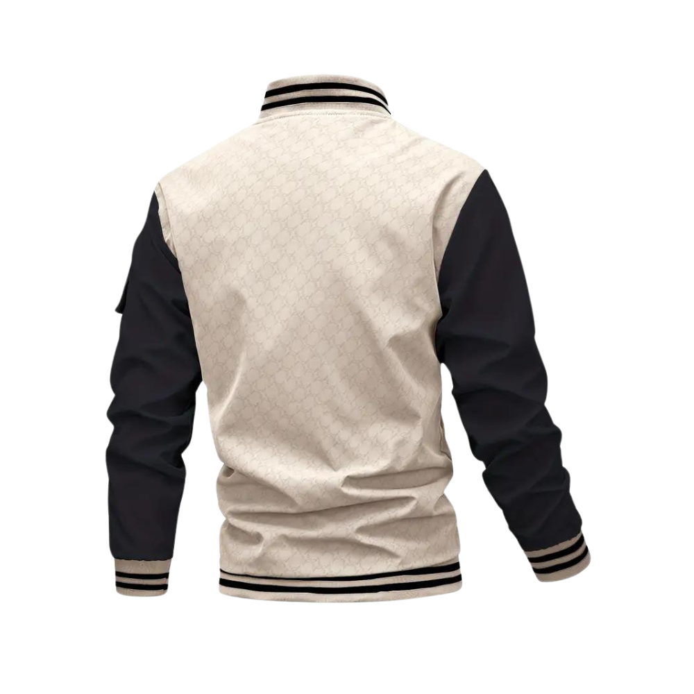 Hommes - Blouson Bombardier - Matières douces - Coupe Régulière - Style Tendance et Confortable