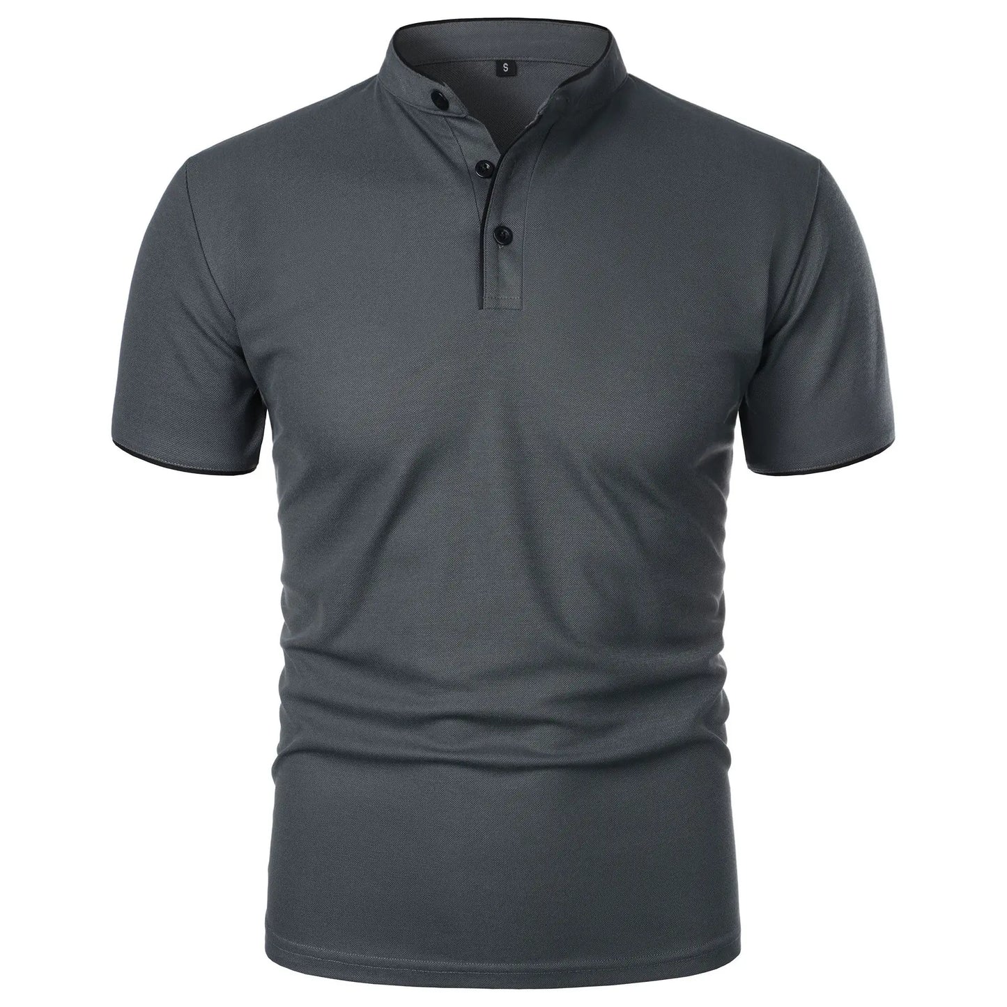 Hommes - Polo extensible - Mélange de coton confortable - Style polyvalent