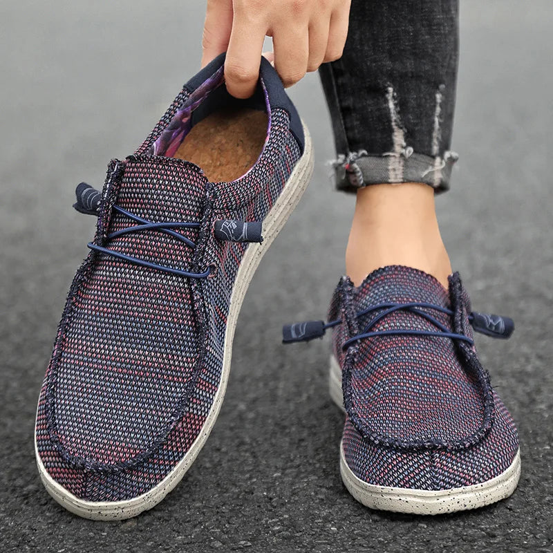 Hommes - Chaussures - Toile légères et respirantes - Confort et élégance au quotidien