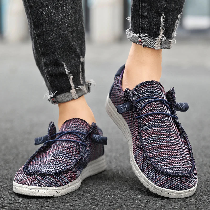 Hommes - Chaussures - Toile légères et respirantes - Confort et élégance au quotidien