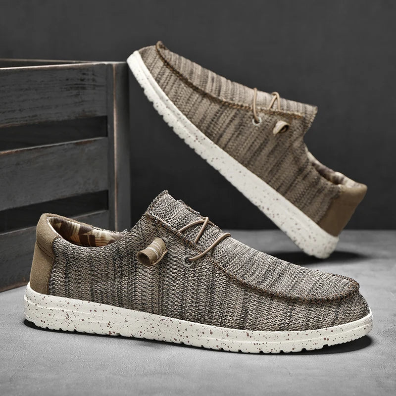 Hommes - Chaussures - Toile légères et respirantes - Confort et élégance au quotidien