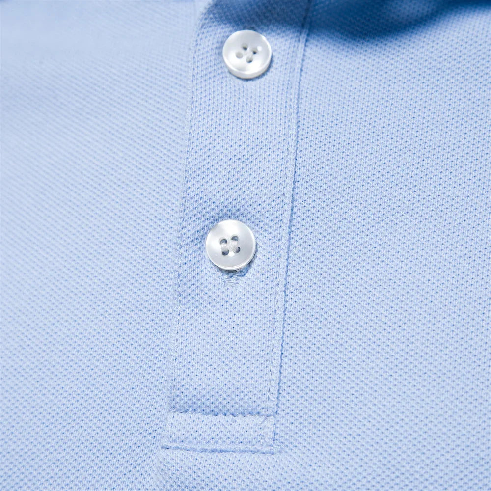 Hommes - Polo Chic et Élégant - Style Décontracté en Coton - Tenue Stylée pour Toutes Occasions