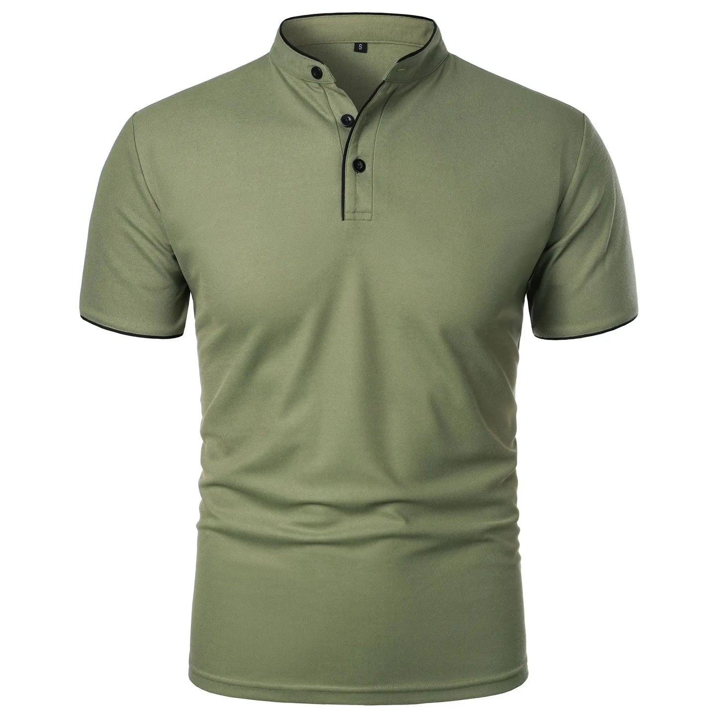 Hommes - Polo extensible - Mélange de coton confortable - Style polyvalent