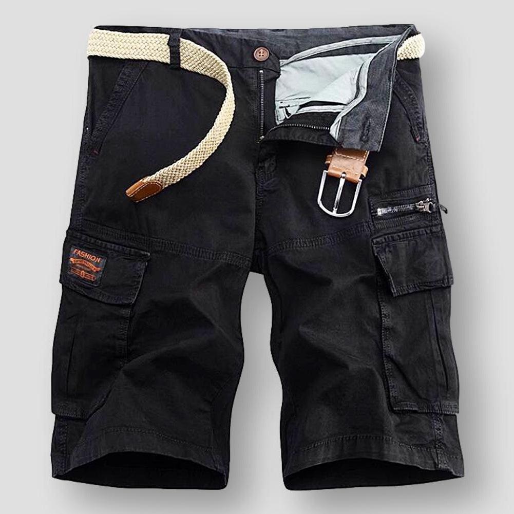 Hommes - Short cargo - Style liberté confortable - Polyvalent et durable pour les aventures en plein air