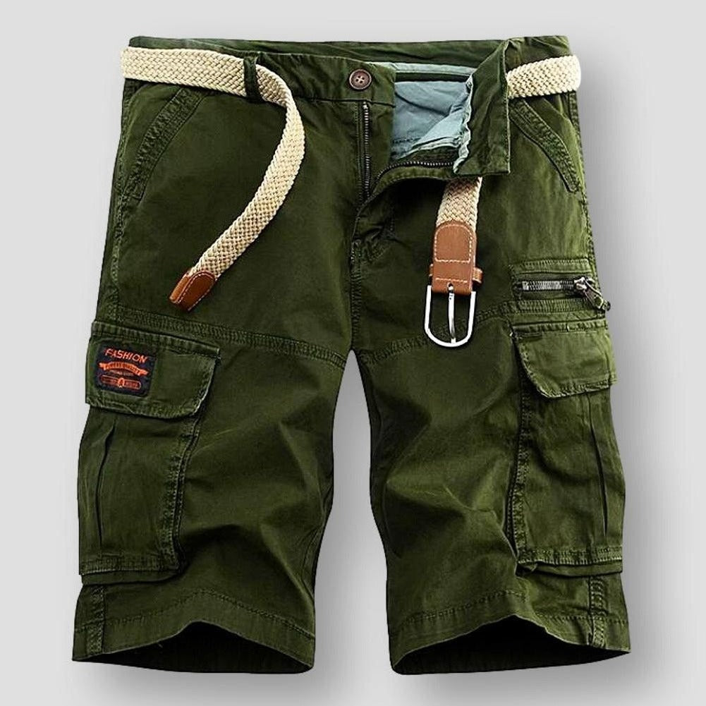 Hommes - Short cargo - Style liberté confortable - Polyvalent et durable pour les aventures en plein air