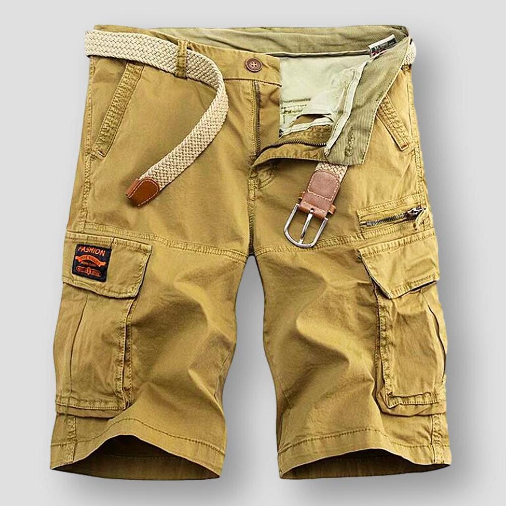Hommes - Short cargo - Style liberté confortable - Polyvalent et durable pour les aventures en plein air