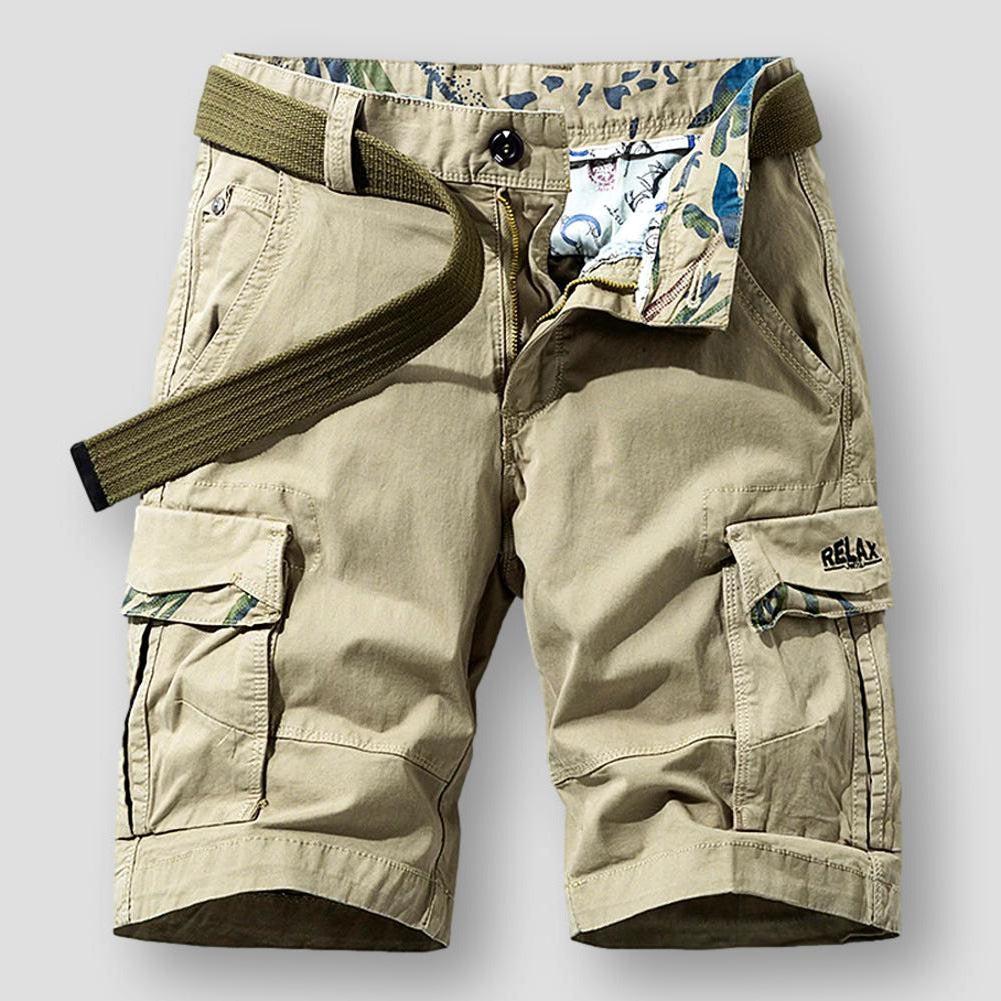 Hommes - Short cargo - Tissu résistant - Style Outlander polyvalent - Idéal pour les aventures en plein air