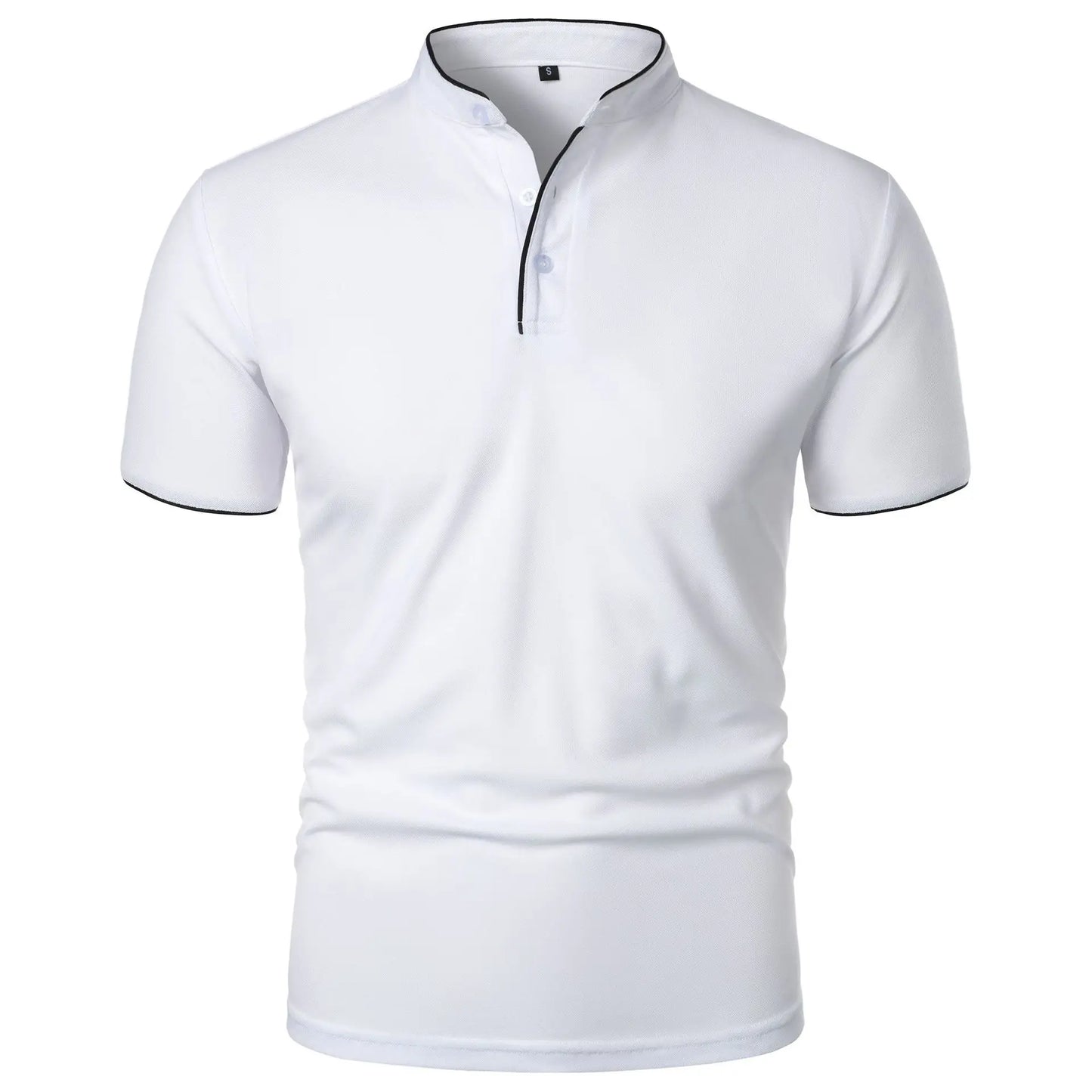 Hommes - Polo extensible - Mélange de coton confortable - Style polyvalent