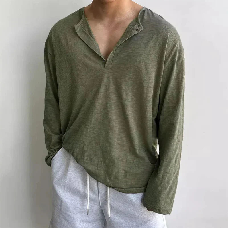 Hommes - Chemise - Coton doux - Tissu Linen Wave - Style élégant et confort optimal