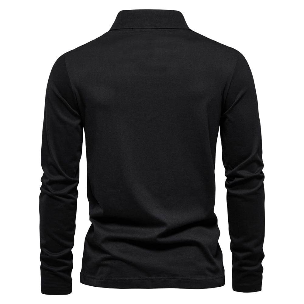Hommes - Polo Classique - Coton Doux - Style Élégant et Confortable