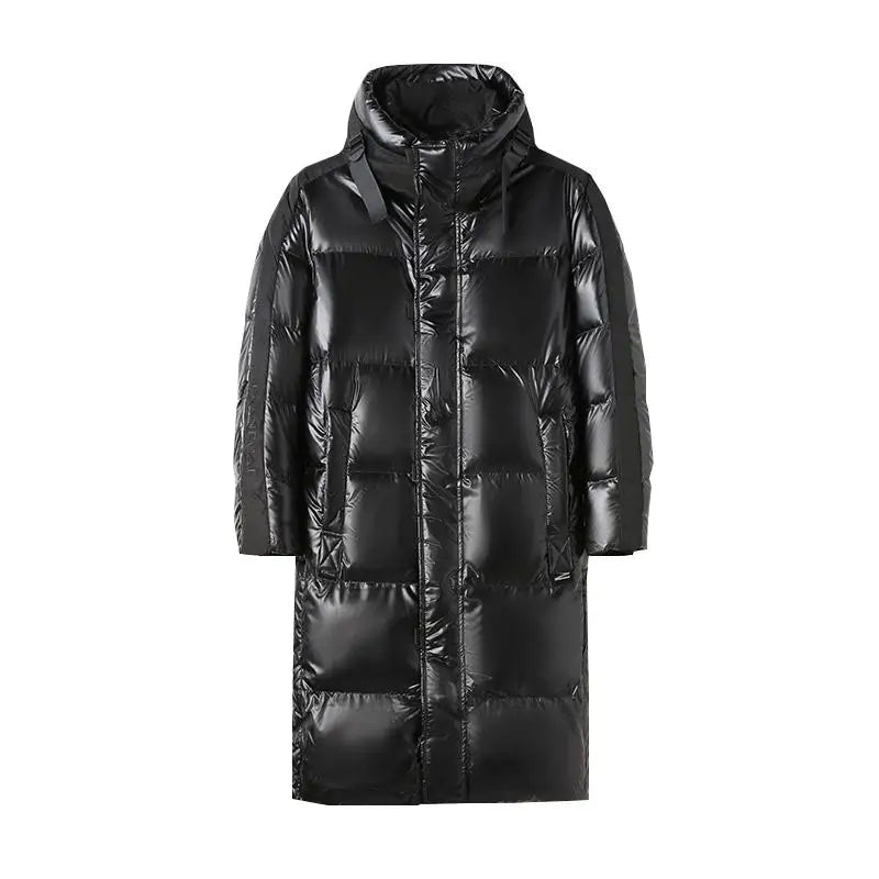 Hommes - Veste en duvet - Capuche - Vêtements d'hiver chauds et confortables - Veste chaude pour l'hiver