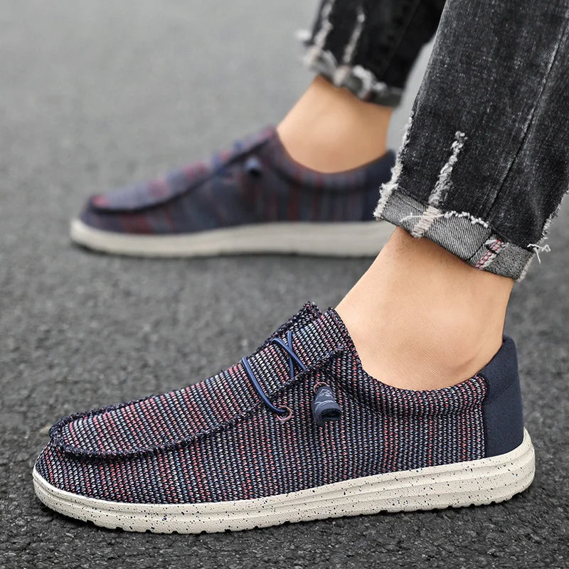 Hommes - Chaussures - Toile légères et respirantes - Confort et élégance au quotidien