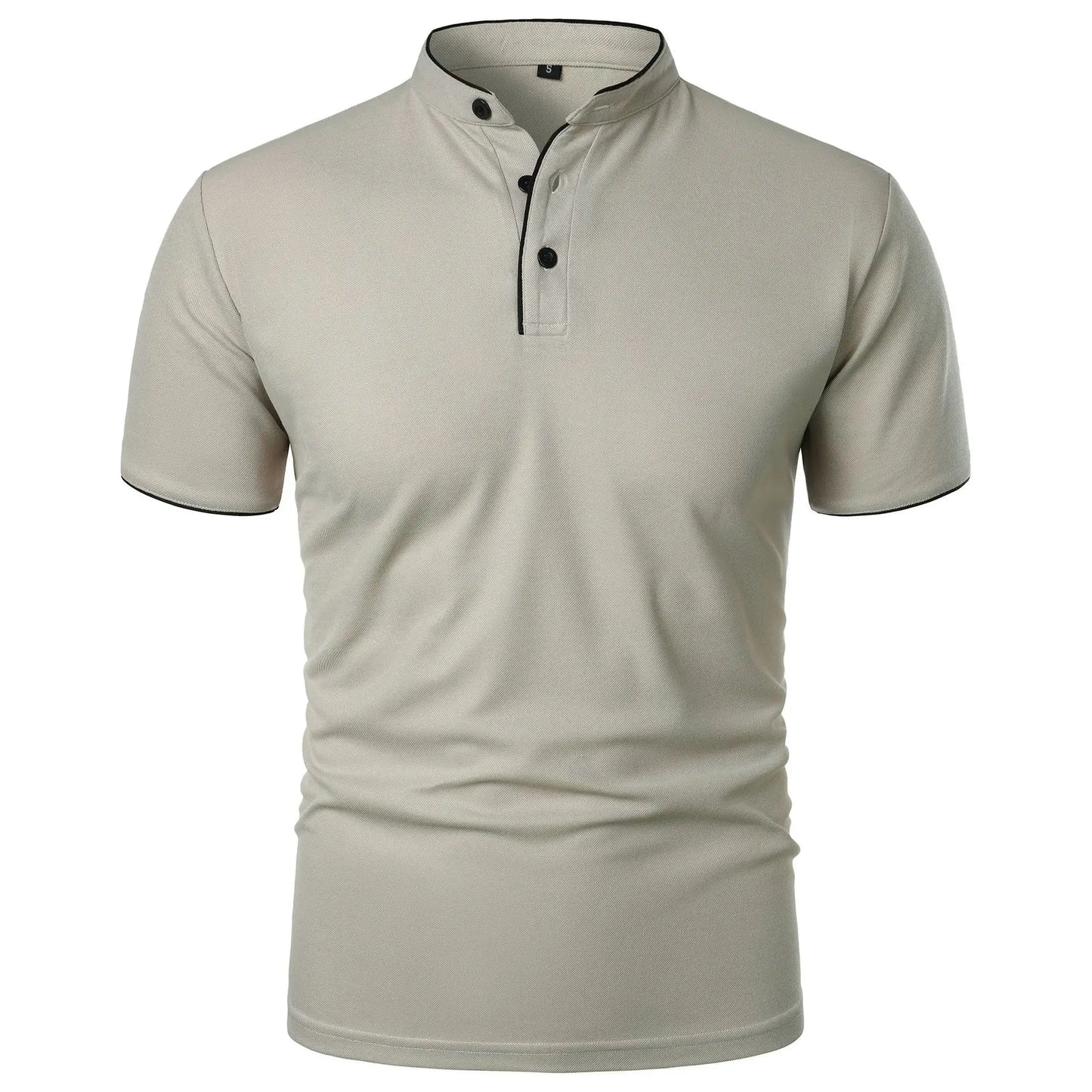 Hommes - Polo extensible - Mélange de coton confortable - Style polyvalent