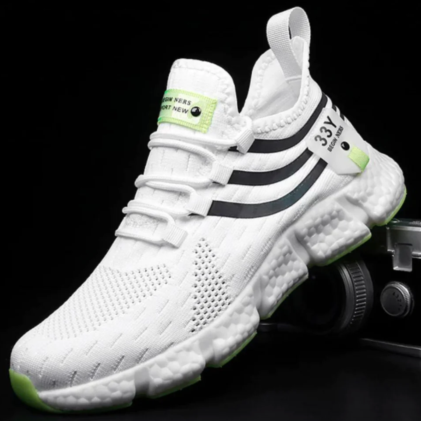 Hommes - Chaussures de sport - Confortables et légères - Idéales pour le running et les loisirs