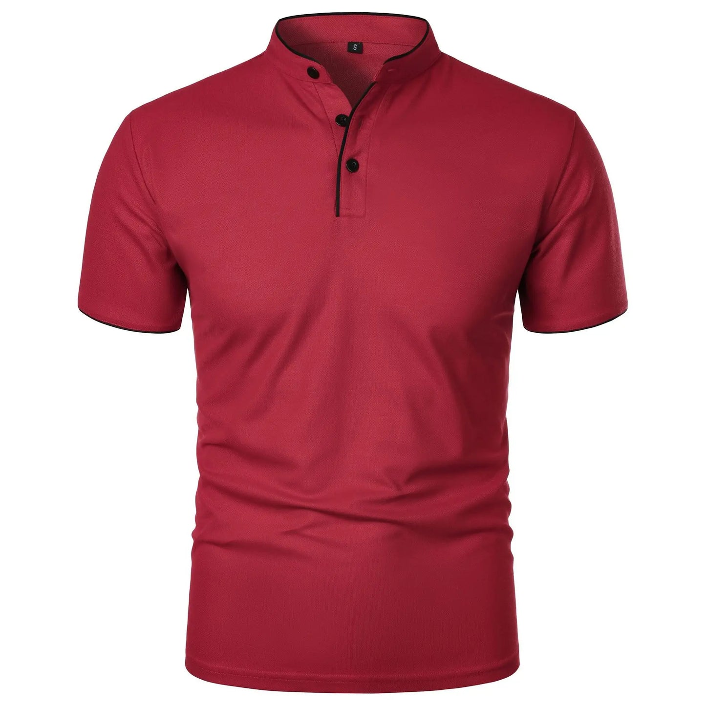 Hommes - Polo extensible - Mélange de coton confortable - Style polyvalent