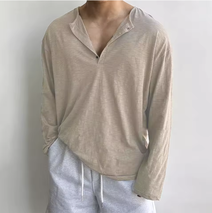 Hommes - Chemise - Coton doux - Tissu Linen Wave - Style élégant et confort optimal