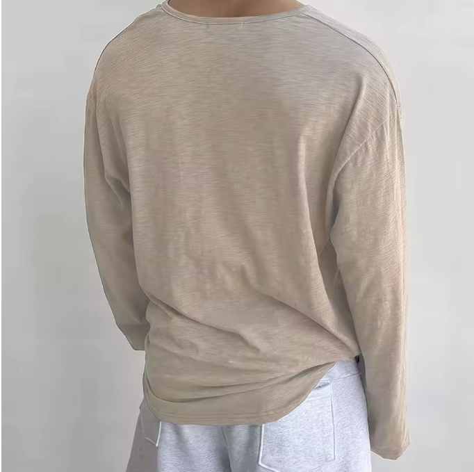 Hommes - Chemise - Coton doux - Tissu Linen Wave - Style élégant et confort optimal