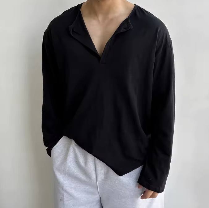 Hommes - Chemise - Coton doux - Tissu Linen Wave - Style élégant et confort optimal
