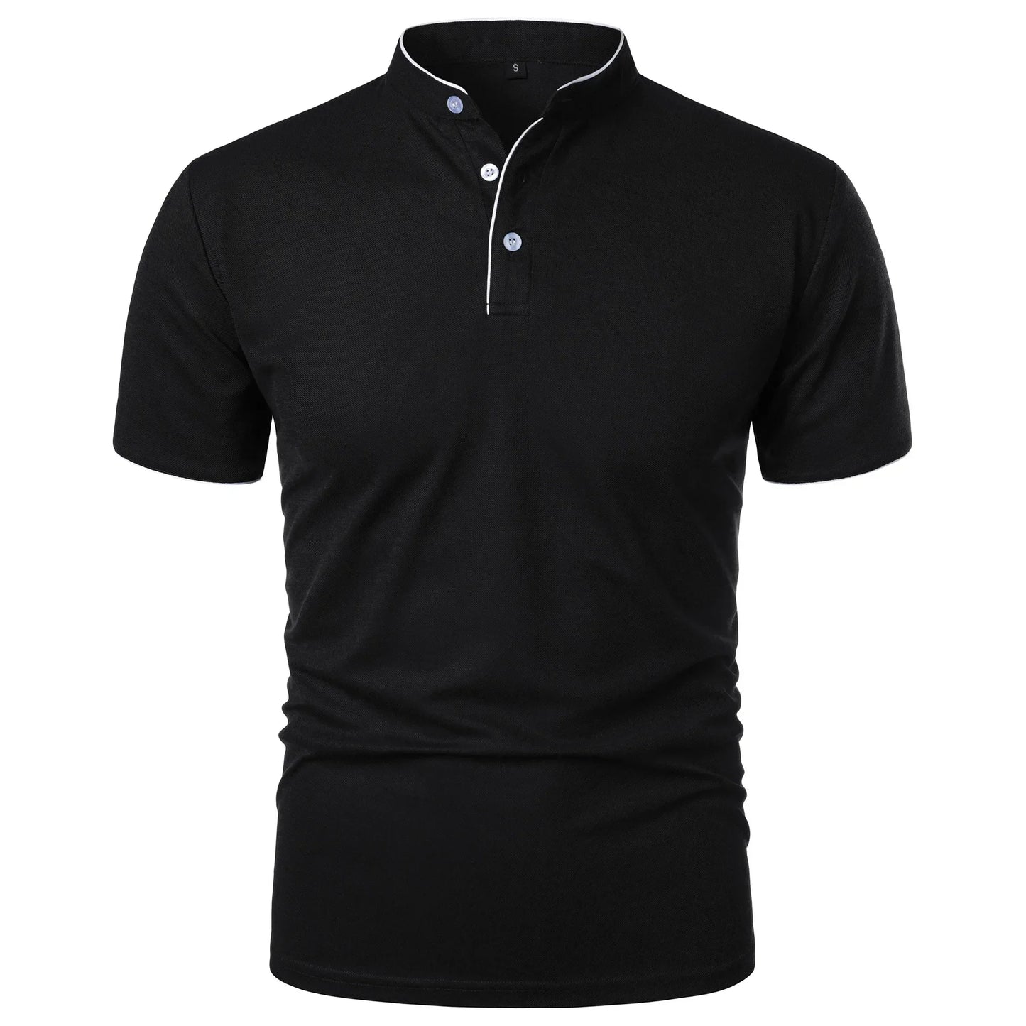 Hommes - Polo extensible - Mélange de coton confortable - Style polyvalent