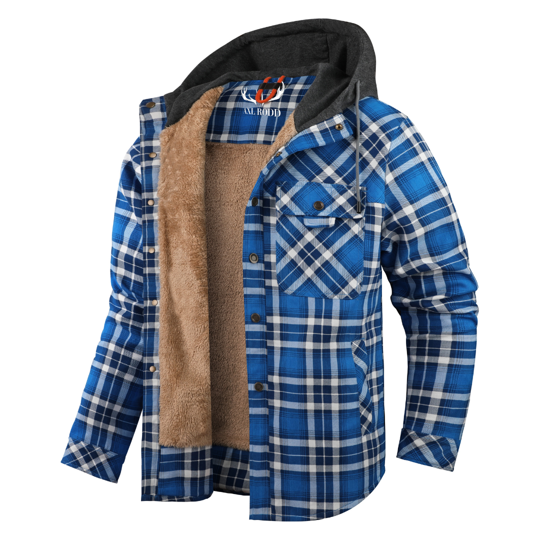 Hommes - Hoodie en Flanelle - Coton Robuste - Style Décontracté - Vêtement Confortable
