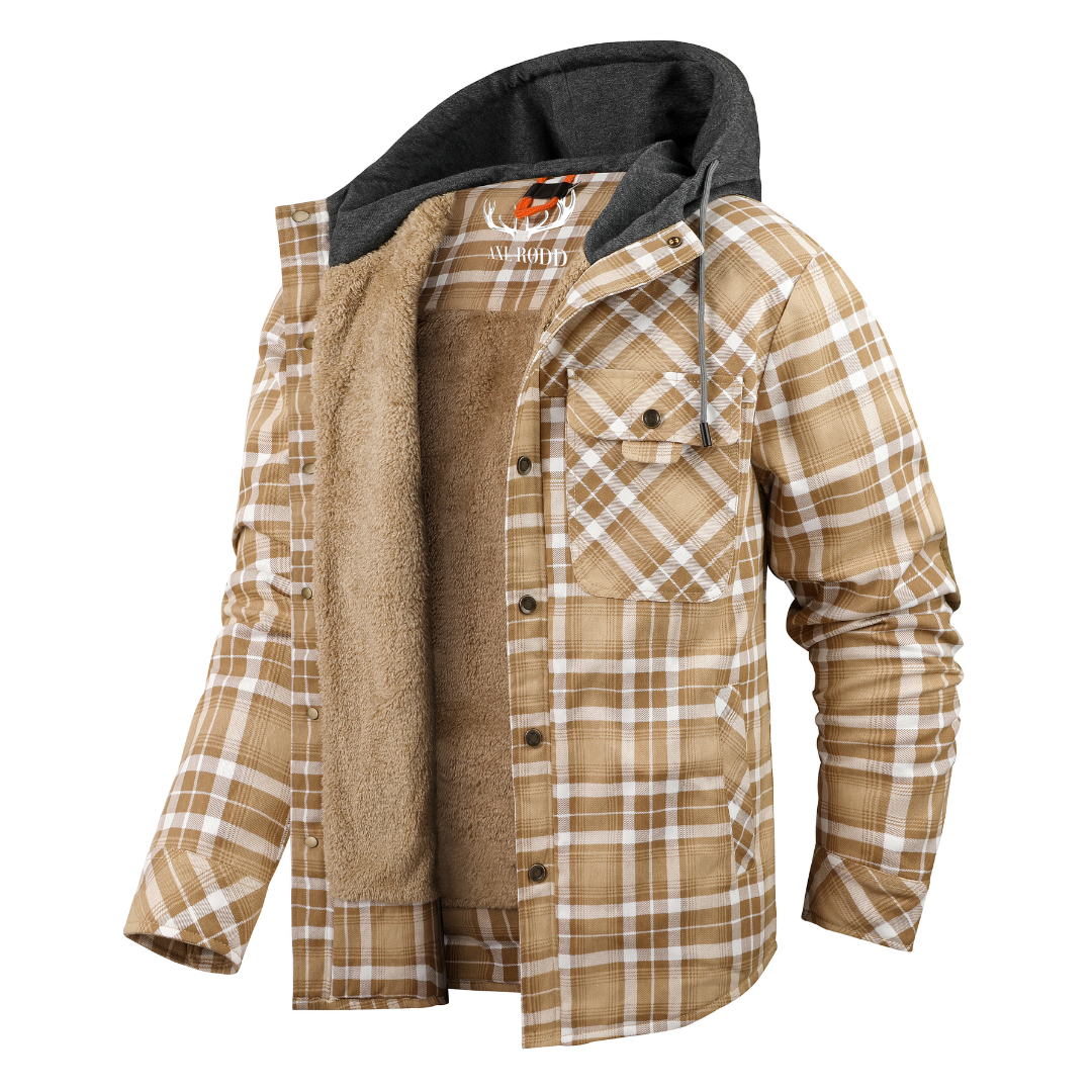 Hommes - Hoodie en Flanelle - Coton Robuste - Style Décontracté - Vêtement Confortable