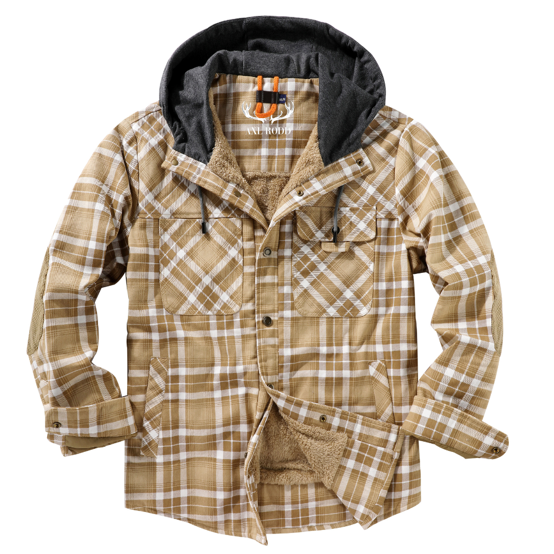 Hommes - Hoodie en Flanelle - Coton Robuste - Style Décontracté - Vêtement Confortable