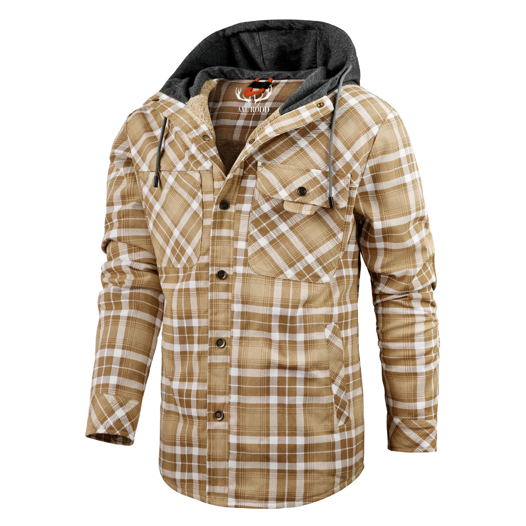 Hommes - Hoodie en Flanelle - Coton Robuste - Style Décontracté - Vêtement Confortable