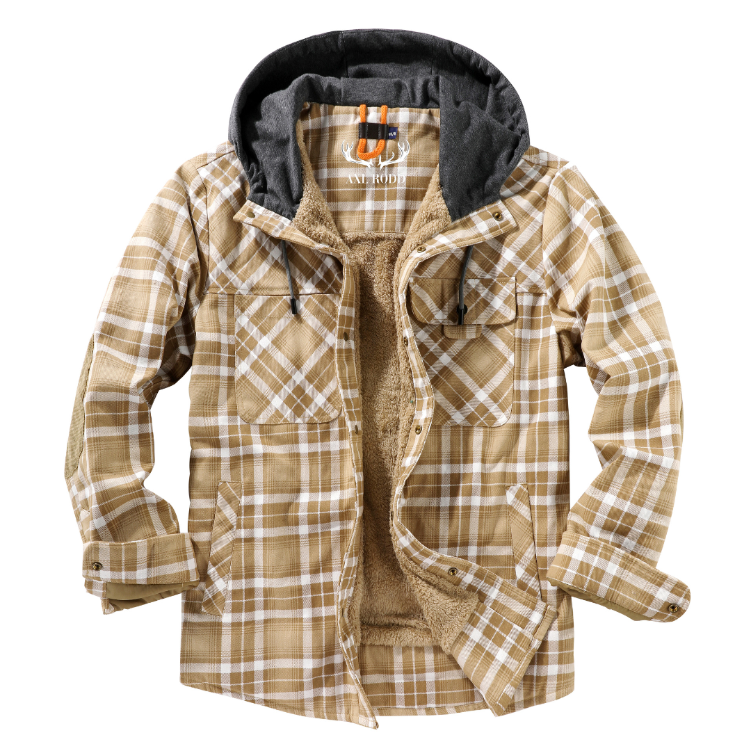 Hommes - Hoodie en Flanelle - Coton Robuste - Style Décontracté - Vêtement Confortable