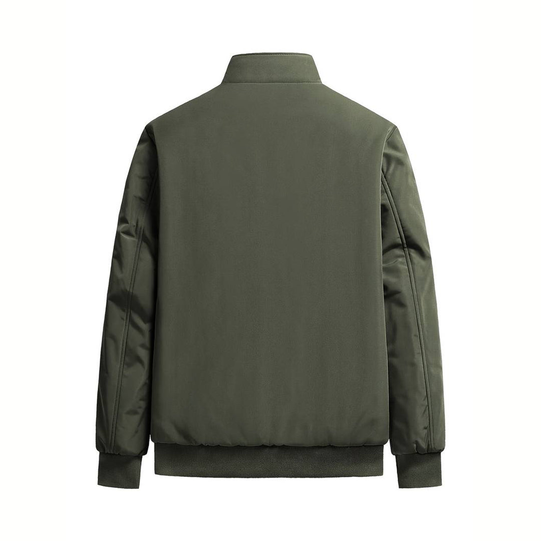 Hommes - Veste Bombardier Doublée - Matériau Durable - Chaude et Déperlante - Idéale pour l'Hiver