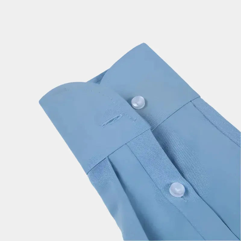 Hommes - Chemise classique italienne - Tissu luxueux - Élégance intemporelle pour un style raffiné