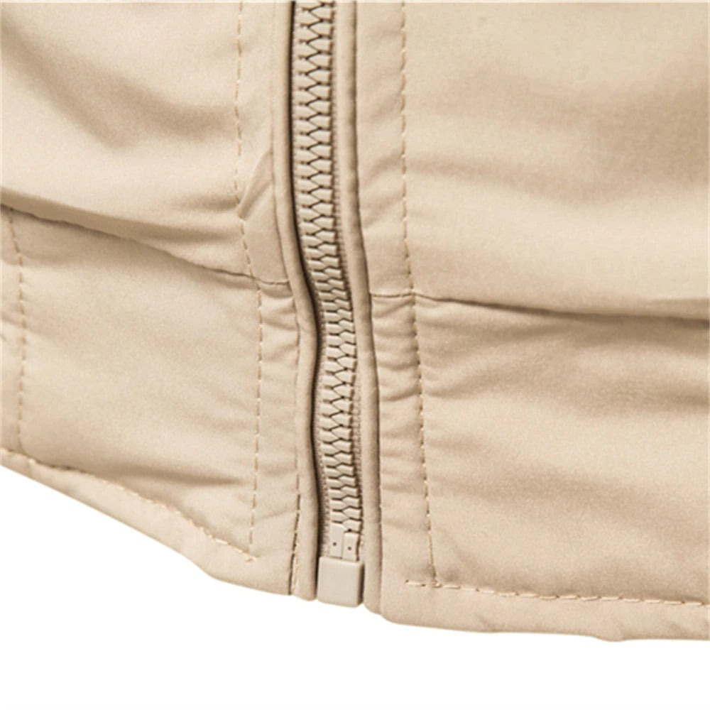Hommes - Blouson bombardier cintré - Matériaux de qualité - Vêtement d'extérieur élégant - Mode tendance été