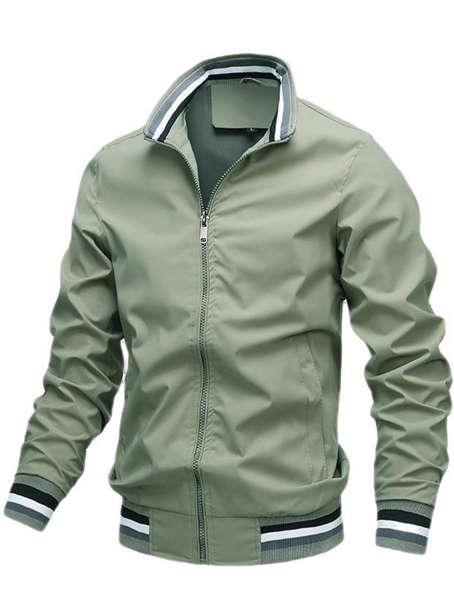 Veste de loisirs élégante - Tissu léger - Style décontracté - Idéale pour les sorties et le week-end