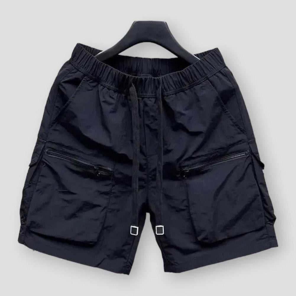 Hommes - Short cargo - Mélange de coton confortable - Vêtements d'extérieur polyvalents pour l'aventure