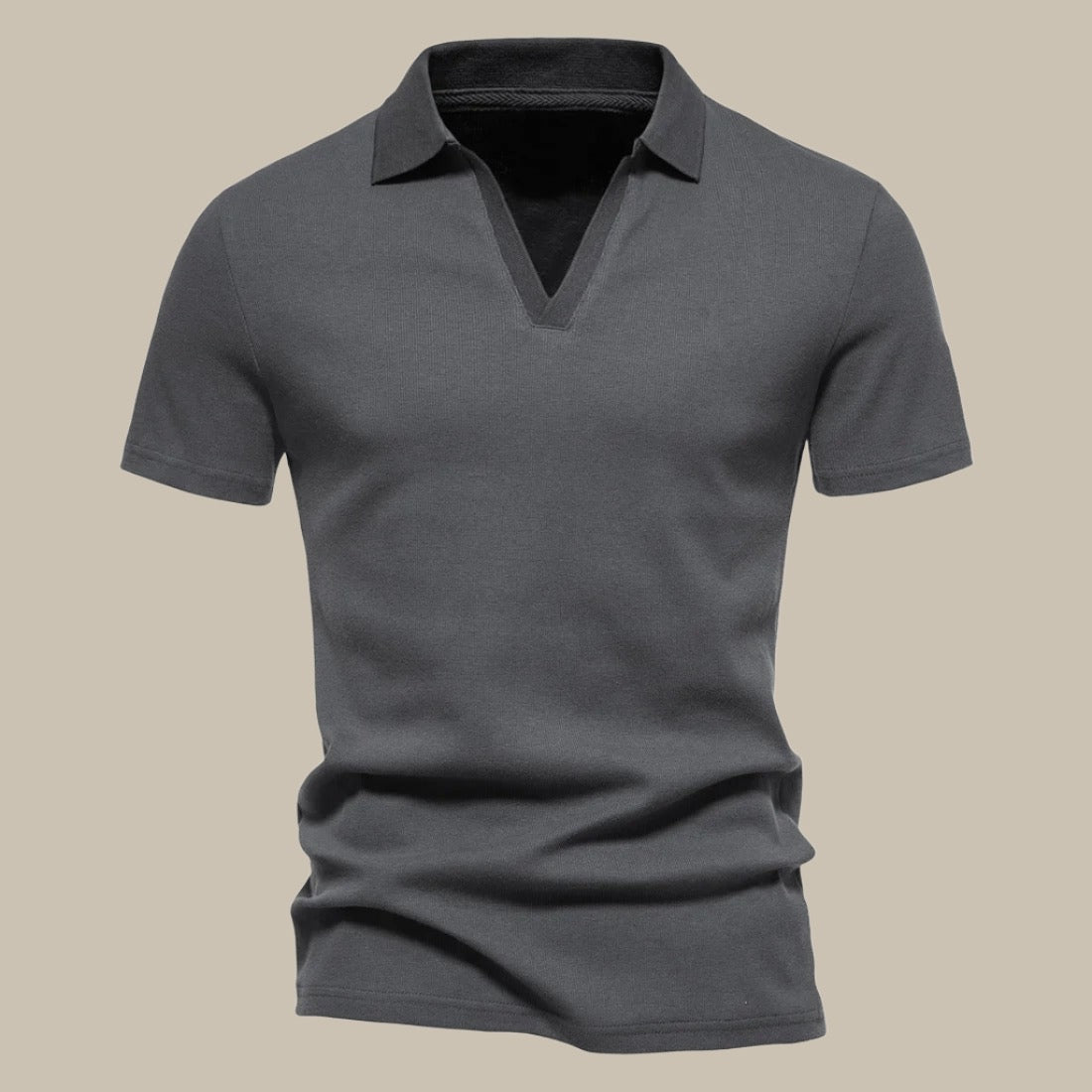 Hommes - Polo à manches courtes - En laine mérinos - Mode printemps élégante