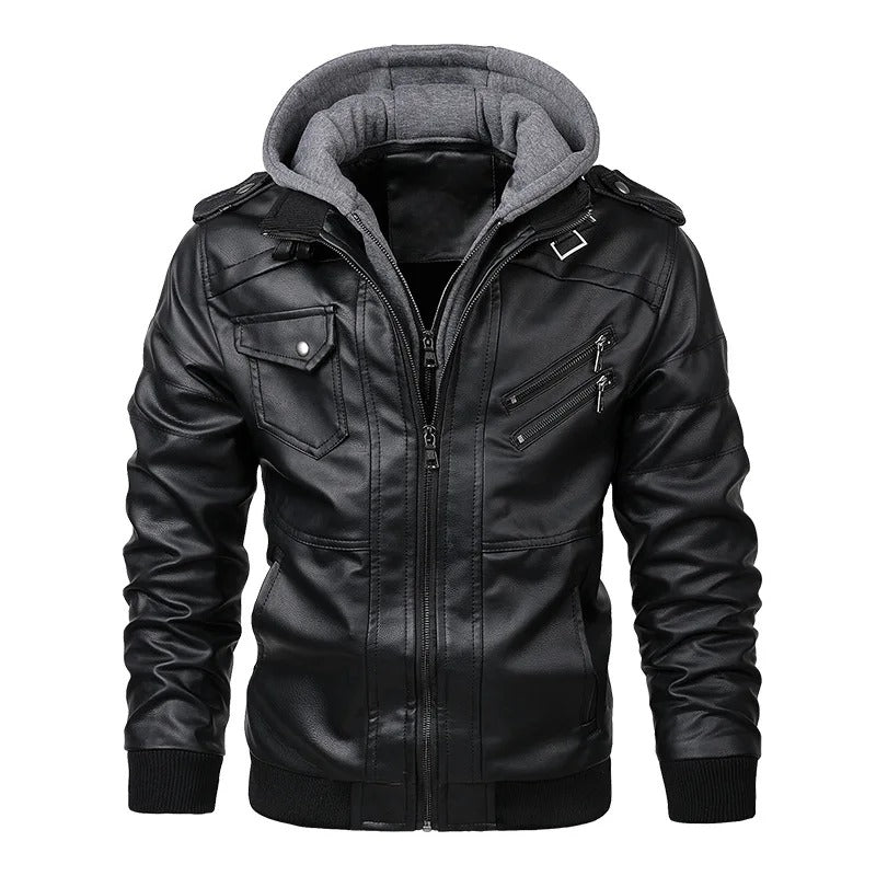 Hommes - Blouson bombardier décontracté à capuche - Multiples poches - Vêtement tendance pour un style urbain