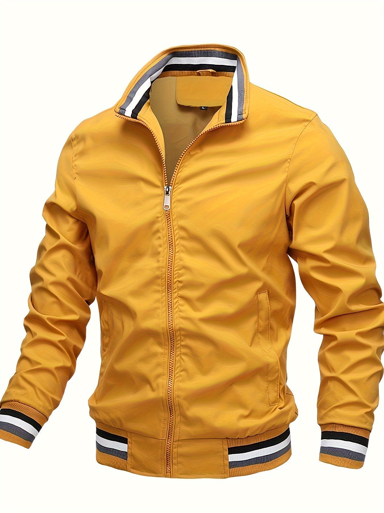 Veste de loisirs élégante - Tissu léger - Style décontracté - Idéale pour les sorties et le week-end